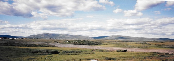 Outside Nome, Alaska in July, 1995. (PHOTO BY JANE GEORGE)