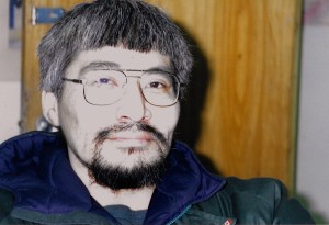 Putilik Okituk is not afraid to say what he thinks about the Raglan mine. (PHOTO BY JANE GEORGE)