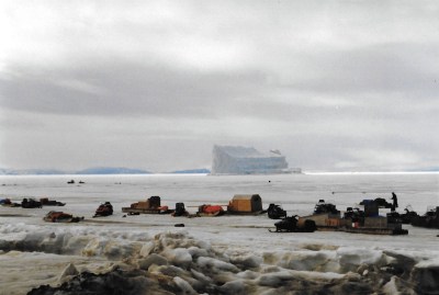 My goal: a huge iceberg. (PHOTO BY JANE GEORGE)