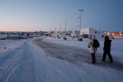 Igloolik as the sun returns. (PHOTO/ WIKIPEDIA)