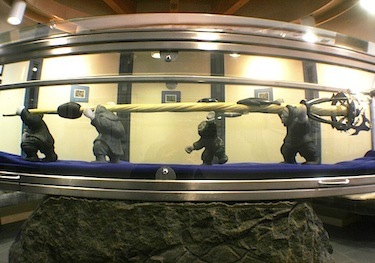 Mace at the Nunavut legislature. (PHOTO BY DAVID MURPHY/NUNATSIAQ NEWS)