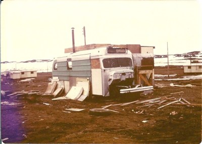 Dwelling like this one from a Facebook page on Frobisher Bay, now Iqaluit, are a thing of the past.